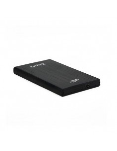 Caja externa tooq tqe - 2522b para hdd - ssd 2.5 pulgadas 9.5mm sata usb 3.0 negra