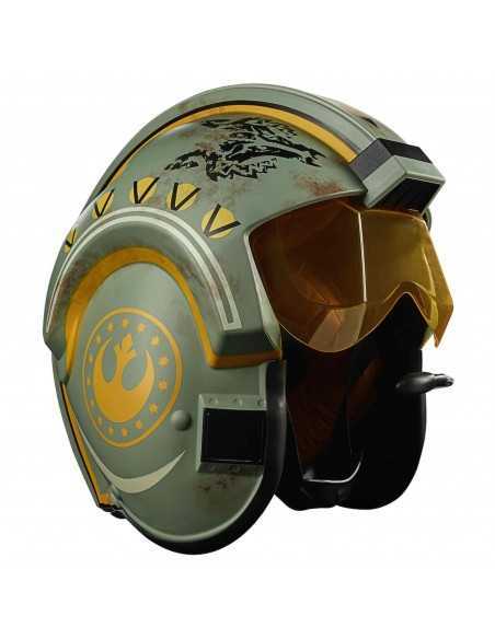 Replica escala 1:1trapper wolf casco electronico the mandalorian black series