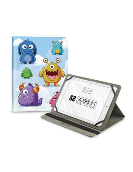 Funda subblim trendy case para tablet 11 pulgadas monsters