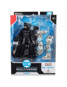 Figura mcfarlane dc multiverse collect to build mr. freeze - batman 18 cm