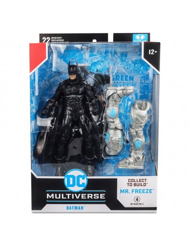 Figura mcfarlane dc multiverse collect to build mr. freeze - batman 18 cm
