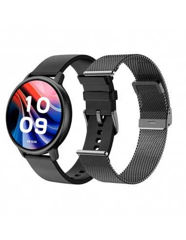 Smartwatch spc smartee duo classic 1.43 pulgadas negro + correa