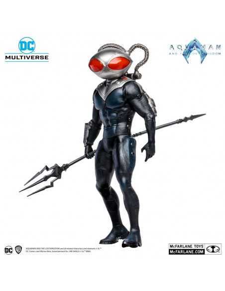 Figura mcfarlane toys dc aquaman 2 movie 12in - black manta
