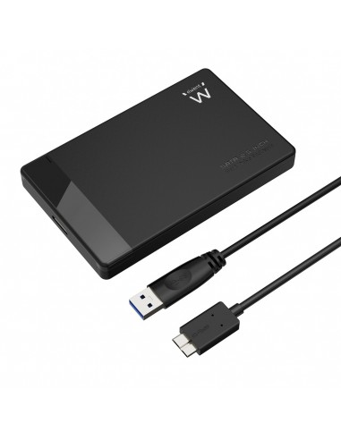 Carcasa disco duro ewent ew7049 2.5 pulgadas usb tipo b negra
