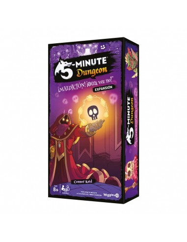 Juego de mesa 5 minute dungeon Â¡maldición! Â¡otra vez no! edad recomendada 8 aÃ±os