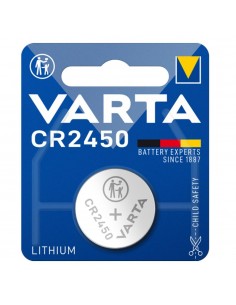 Blister pilas varta litio boton 3v cr2450