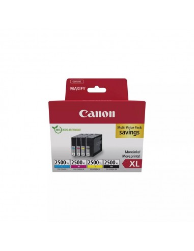 Multipack canon pgi - 2500xl bk - c - m - y