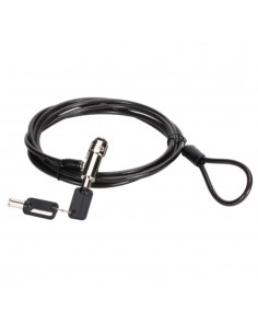 Cable seguridad conceptronic nano por llave para portatiles 1.8m