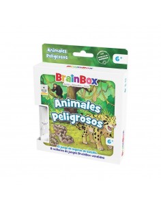 Juego de mesa brainbox pocket animales peligrosos edad recomendada 6 aÃ±os