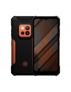 Telefono movil smartphone rugerizado hammer construction 2 5g thermal - 8gb - 256gb - 6.58 pulgadas - naranja
