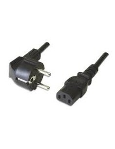 Cable de alimentacion ewent para fuente universal schuko - iec320 c13 3m