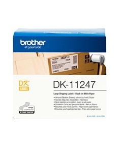 Etiquetas papel precortada brother dk11247 103 x 164 mm 180e ql1050 - ql1100