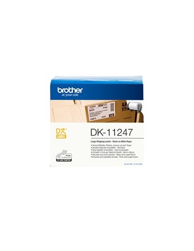 Etiquetas papel precortada brother dk11247 103 x 164 mm 180e ql1050 - ql1100