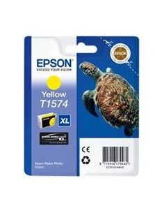 Cartucho tinta epson t157440 amarillo para epson photo r3000 - c13t15744010 - tortuga