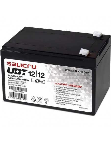 Bateria agm salicru compatible para sais 12ah 12v