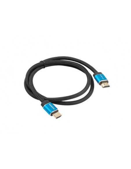Cable hdmi lanberg m - m v2.0 premium certificate 1m negro