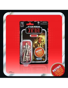 Figura hasbro star wars retro collection el retorno del jedi - han solo (endor)