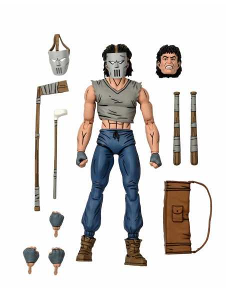 Figura neca tmnt mirage comics scale action figure - casey jones