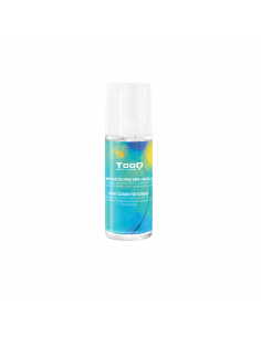 Kit spray tooq limpiador pantallas + paÃ±o microfibra