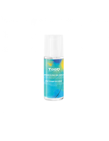 Kit spray tooq limpiador pantallas + paÃ±o microfibra