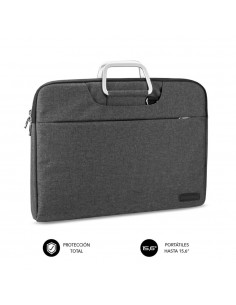 Funda subblim business laptop sleeve para portatil 15.6 pulgadas gris
