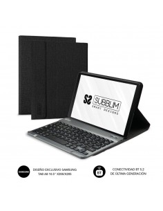 Funda + teclado subblim para samsung gt a8 10.5 pulgadas pulgadas x200 - 205