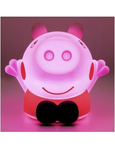 Lámpara de silicona 3d paladone peppa pig