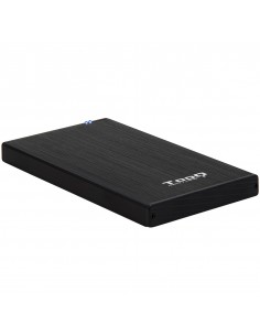 Caja externa tooq tqe - 2527b para hdd - ssd 2.5 pulgadas 9.5mm sata usb 3.0 negra