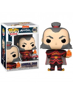 Funko pop animacion avatar the last airbender la leyenda de aang admiral zhao con bola de fuego edicion especial 56965