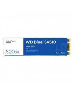 Disco duro interno ssd wd western digital blue wds500g3b0b 500gb m.2 2280 sata3