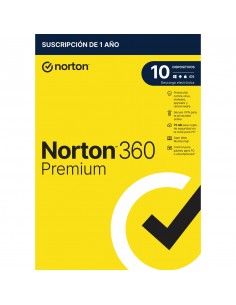 Antivirus norton 360 premium 75gb espaÃ±ol 1 usuario 10 dispositivos 1 aÃ±o caja generic rsp mm gum