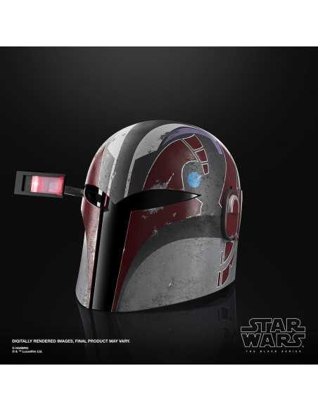 Casco electrónico hasbro star wars the black series ahsoka sabine wren