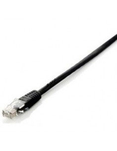 Cable red equip latiguillo rj45 u - utp cat6 1m negro