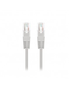 Cable red nanocable latiguillo rj45 utp cat6 0.3m gris 30cm