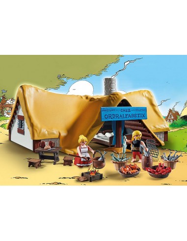 Playmobil asterix: la cabaÃ±a de ordenalfabetix