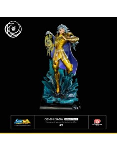 Figura tsume arts saint seiya gemini saga resina escala 1 - 6 ikigai