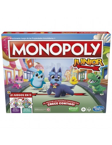 Juego de mesa hasbro monopoly junior espaÃ±ol