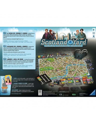 Juego de mesa ravensburger scotland yard refresh 40Âº