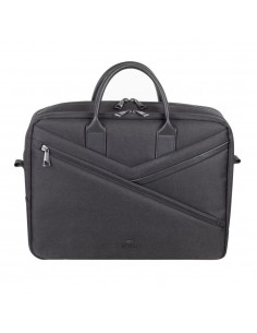 Maletin rivacase 8134 clark eco para portatil 15.6 pulgadas negro