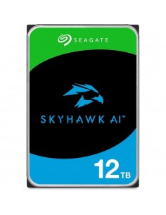 Disco duro interno hdd seagate skyhawk ai st12000ve003 12tb 3.5 pulgadas 7200rpm - 512mb - sata3