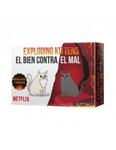 Juego de mesa exploding kittens el bien contra el mal edad recomendada 7 aÃ±os