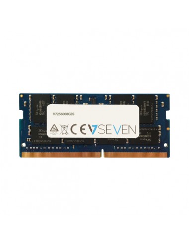Memoria ram v7 sodimm 8gb ddr4 3200mhz cl22 non ecc