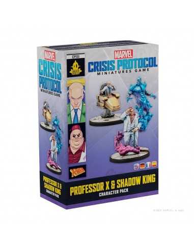 Juego de mesa marvel crisis protocol professor x & shadow king edad recomendada 14 años