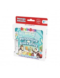 Juego de mesa brainbox pocket personajes relevantes edad recomendada 8 aÃ±os