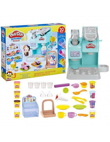 Juguete play - doh super cafetera colorida playset