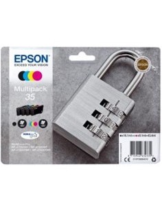 Multipack cartucho tinta epson 35 c13t35864010 negro - cian - amarillo - magenta