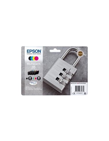 Multipack cartucho tinta epson 35 c13t35864010 negro - cian - amarillo - magenta