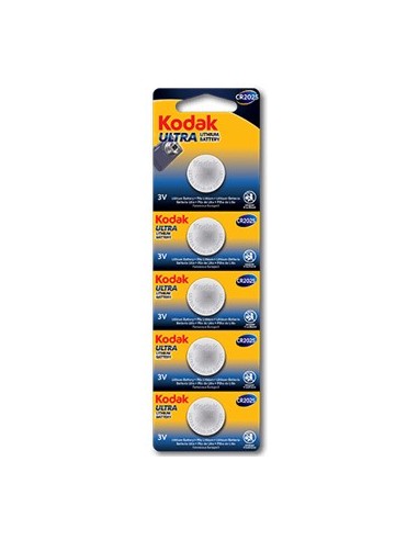 Blister pilas kodak boton litio ultra 2025 blister carton perforado - 5 pilas