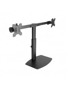 Soporte monitor de mesa tooq para 2 pantallas 17 pulgadas - 27 pulgadas