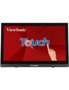 Monitor lcd 16 pulgadas viewsonic td1630 - 3 tn - hd - hdmi - vga - 75hz - tactil - vesa